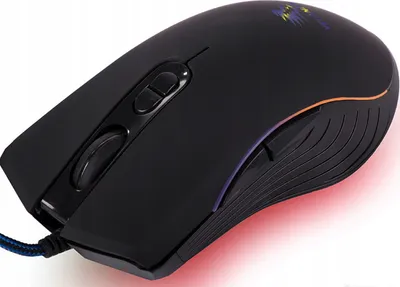 Obrázok produktu pre Ergonomická herná myš s podsvietením a USB káblom pre PC