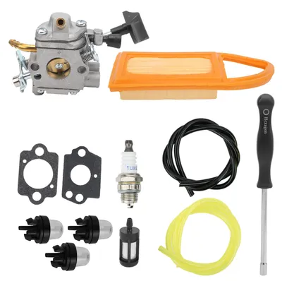 Produktbild von Vergaser-Vergaser-Set, Luftfilter, Ölrohr, passend für Stihl BR500 BR550 BR600 Rucksack-Laubbläser