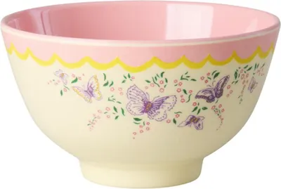 Produktbild von Rice Melamin Schüssel - Spreize deine Flügel Motiv Creme 300ml