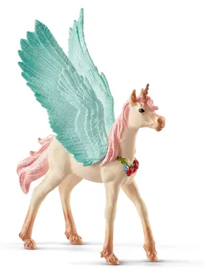 Produktbild von Schleich bayala 70575 - Schmuckeinhorn Pegasus Fohlen, Tierfigur