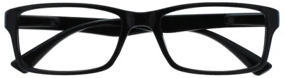 Imagen del producto de Gafas de lectura negras, graduación -1.00, uni, para visión de cerca y de lejos