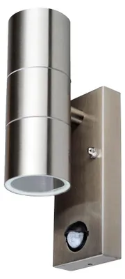 Produktbild von LED Wandleuchte aus Edelstahl mit Bewegungsmelder VT-7622PIR