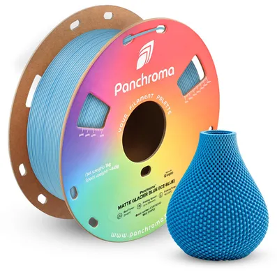 Zdjęcie produktu dla PLA dwukolorowe, matowe, filament 1,75 mm, kolor: błękit lodowy, waga: 1 kg