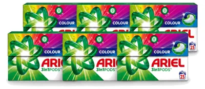 Produktbild von 6 x Ariel 3in1 Pods Color - Buntwaschmittel - 500 g - Vorteilspackung - 6 Stücke