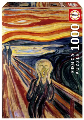 Image de Puzzle - EDUCA - Le Cri. Edvard Munch - 1000 pièces