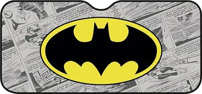 Imagen del producto de Protector solar para coche con diseño de Batman, 130x70 cm. Talla única