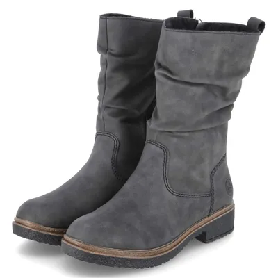 Zdjęcie produktu dla Rieker damskie zimowe buty za kostkę szary rozmiar: 38