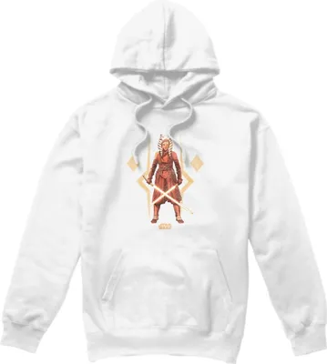 Produktbild von Ahsoka - "The Warrior" Kapuzenpullover für Herren TV4451 (XL) (Weiß)