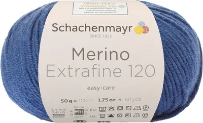 Produktbild von Schachenmayr Merino Extrafine 120, 50g Blue Nile Handstrickgarne
