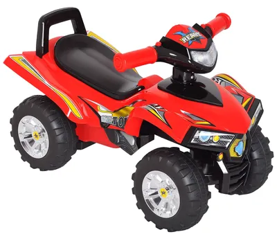 Produktbild von HOMCOM Rutscherauto Rutscherfahrzeug Rutscher Kinder Geländewagen mit Musik Rot