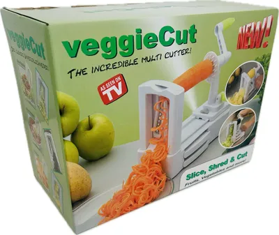 Produktbild von Veggie Cut Spiralschneider Gemüseschneider Gemüsehobel VeggieCut Universal