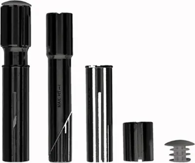 Produktbild von Ergotec Vorbauerhöhung QUILL 1-1 1/8, Aluminium, H=25-50mm, schwarz