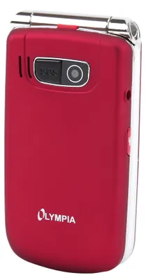 Obrázok produktu pre Olympia Style Plus, Vyklápací, Dual SIM, 6,1 cm (2.4"), Bluetooth, Červená