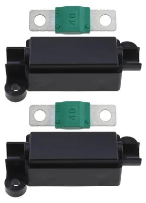 Midi-Sicherungshalter 2 Stück + 40A Midi-Sicherungen 2 Stück