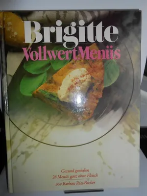 Produktbild von Vollwert-Menüs: Brigitte. Gesund genießen - 28 Menüs ganz ohne Fleisch