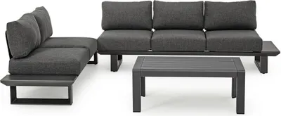 Produktbild von Sitzgruppe Konnor Aluminium Anthrazit