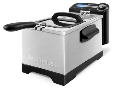 Obrázek produktu pro Taurus Professional 3 Plus, Fritéza, 3 l, 0,9 kg, Samostarný, Nerezová ocel, Otočné