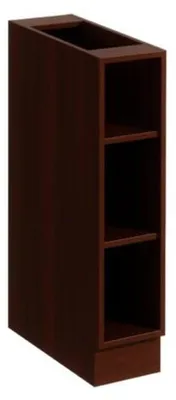 Image de Petit meuble bas Armoire de cuisine Étagère Étagère à poser Étagère en bois