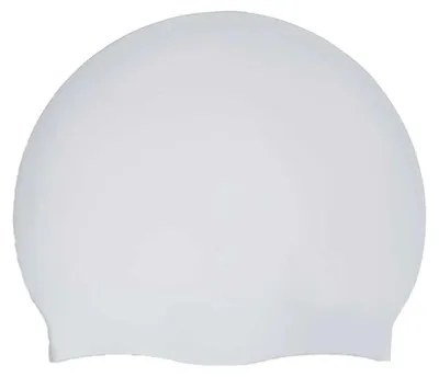 Produktbild von Speedo - "Long Hair" Schwimmkappe für Herren/Damen Unisex IG3747 (Einheitsgröße) (Silber/Weiß)