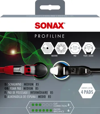 Produktbild von SONAX SchaumPad medium 85 (4er Pack)