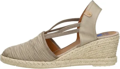 Image de Verbenas Maika Sandalen Touwzool - Grijs - Maat 40