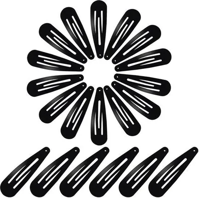Imagen del producto de 30 horquillas para el pelo de metal, color , 5 cm, antideslizantes