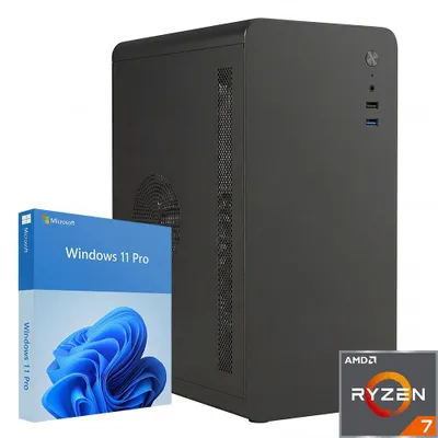 Produktbild von AMD Ryzen 7 - 32 GB DDR5 - 1000 GB SSD - WLAN - Bluetooth - Windows 11 Pro (COMPUGEAR CS110-40565)