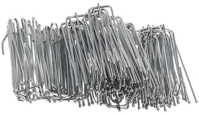Zdjęcie produktu dla Haczyki do zasłon, konstrukcja metalowa, nowoczesny design, 50 sztuk