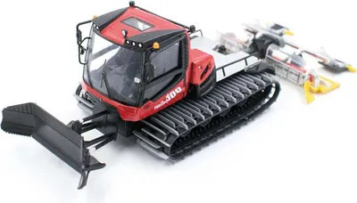Produktbild von JÄGERNDORFER Pistenbully ca. 20,5 x 9 cm Maßstab 1:43 Kinder Spielzeug rot