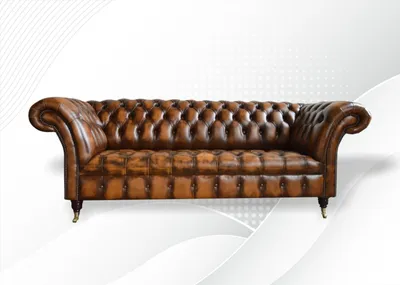 Produktbild von Chesterfield Sofa 3 Sitzer Couch Polster Sofas Couchen Wohnzimmer Design Textil