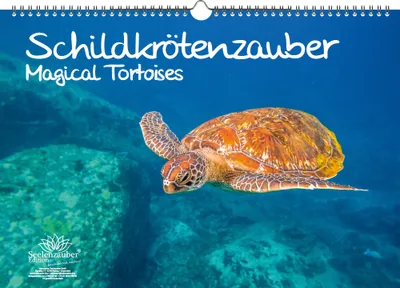 Produktbild von Schildkrötenzauber DIN A3 Kalender - Immerwährender Kalender Schildkröten - Seelenzauber