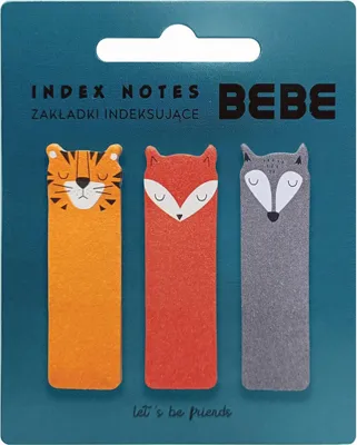 Produktbild von Interdruk Index Haftnotizen BeBe Friends Boys