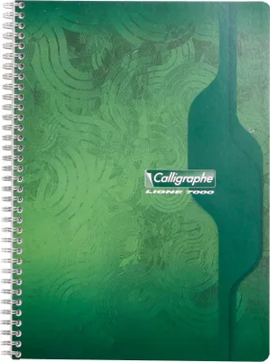 Produktbild von Calligraphe 10x Spiralbücher A4 kariert 50 Blatt 70g - Sortiert 2407C