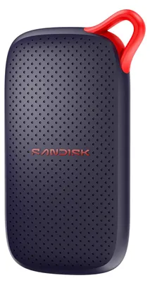 Obrázok produktu pre SanDisk Portable SSD (V3), 1 TB, USB Typ-C, 3.2 Gen 2 (3.1 Gen 2), 1000 MB/s, Námorná, Červená