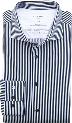 Produktbild von Olymp Hemd marineblauer Streifen