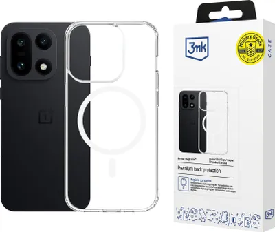Produktbild von Handyhülle für OnePlus 15, 3mk Armor MagCase mit MagSafe, Transparent