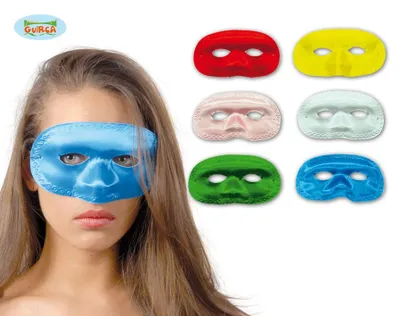 Produktbild von Maske für Maskenball verschiedene Farben für Damen