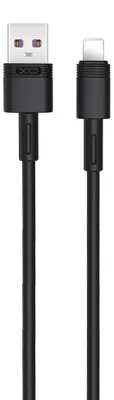 Produktbild von Xo nb166 usb-a stecker auf lightning 5a kabel - laden + hochgeschwindigkeitsdatenübertragung - länge 1m
