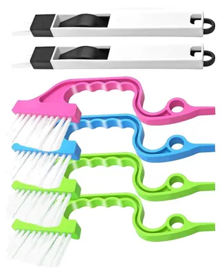 6-teiliges Fugenreinigungsbürsten-Set, hart, für Küche & Bad
