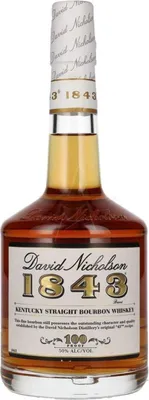 Produktbild von David Nicholson 1843 Kentucky Straight Bourbon Whiskey 50 % 0,70 lt.