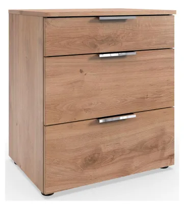 Immagine prodotto di Comodino Level 54x41x61cm con cassetti in rovere listellare