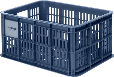 Produktbild von Basil Fahrradkorb Crate , Blau, M