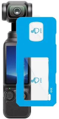 Obrázok produktu pre Ochranná fólia z tvrdeného skla pre DJI Osmo Pocket 4, s pomôckou na aplikáciu