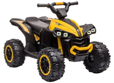 Obrázek produktu pro Elektrické čtyřkolky pro děti, model HL568, žluté barvy