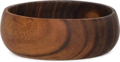 Produktbild von Holzschale Akazie 15cm rund Holz Schale Obstschale Salatschüssel
