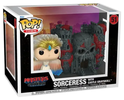 Produktbild von FUNKO POP! Vinyl Figur Town Movie Master of the Universe 2026 Sorceress with Castle Grayskull 51
