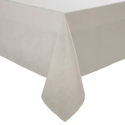Tischdecke aus Polyester, 152 x 213 cm, Elfenbein, rechteckig