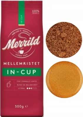 Immagine prodotto di Lavazza Merrild in Cup caffè arabica macinato 500g
