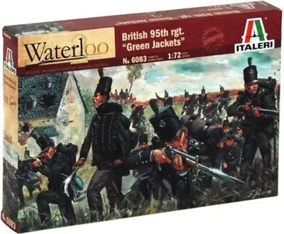 Produktbild von Italeri 1:72 95. Regiment "Grünjacken"