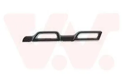 Image de VAN WEZEL Moulure de calandre Moulures de calandre 1556513 Gauche pour DACIA DUSTER